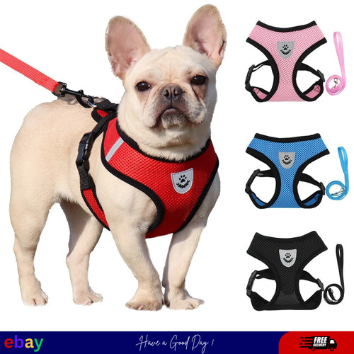 Dog harness soft adjustable - dog,